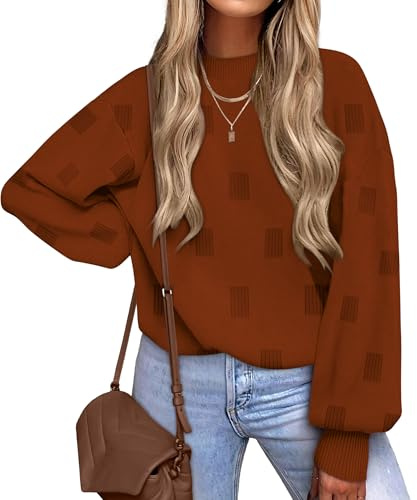 XIEERDUO Cashmere Sweaters for Women Trendy Fall Outfits for Women 2025 Business Casual Turtleneck Sweater Caramel S