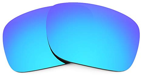 Revant Verres de remplacement compatibles avec les lunettes de soleil Oakley Holbrook OO9102 - Miroir Bleu Glacier - Polarisé
