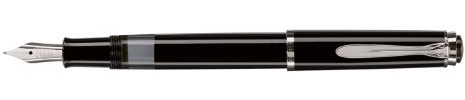 Pelikan M205 Füllfederhalter, Schwarz, fein