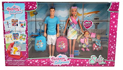 Simba - Steffi Love 105733617AMZ, 3 años, con Destino Sorpresa y Muchos Accesorios