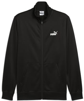 PUMA Unisex ESS No. 1 Logo Poly Track Jacket Trainingsjacken, PUMA Black,