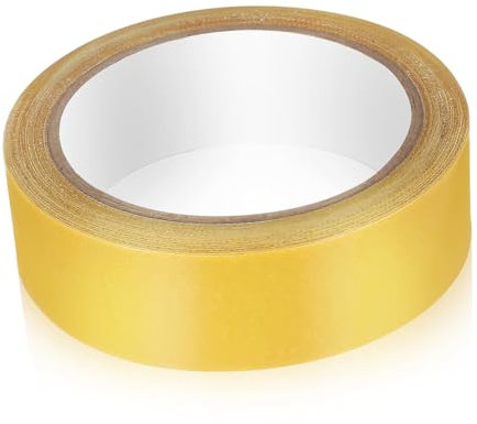 DIYEAH Nastro Biadesivo Largo 30mm x 10m, Nastro Resistente e Ad Alta Aderenza Per Tappeti, Tende e Fissaggi Decorativi, Rotolo Adesivo Su Entrambi i Lati Per Uso Domestico e Professionale