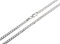 Silberkettenstore Panzerkette Damen aus 925 Sterling Silber 3 mm breit I Halskette Damen in 45 cm Länge I nickelfrei allergikergeeignet I mit Geschenkverpackung I Karabinerverschluss