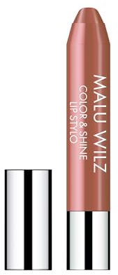 MALU WILZ Color & Shine Lip Stylo Nr. 30 Brown Sugar – Feuchtigkeitsspendender Lippenstift & Wangen-Highlight | Glänzendes Finish, Hyaluronsäure & Marulaöl, Waterproof