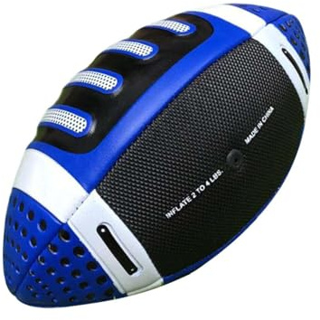 Zxpjkyu Football Americano, Dimensioni Ufficiali, Pallone da Calcio, Attrezzatura Premium per L'allenamento di Rugby, Pallone per Bambini, Pallone da Calc, Blu