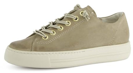 Paul Green Damen, Frauen Low-Top Sneaker,Strassenschuhe,Sportschuhe,Freizeitschuhe,Turnschuhe,Laufschuhe,schnürschuhe,Beige (JA),42 EU / 8 UK