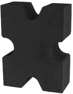 EVA Shooting Rest Block, Adjustable Height Gun Shooting Bench Rest, Portable Waterproof Oil Proof Rifle Support Rest for Hunting Sighting Practice Shot Stabilization
