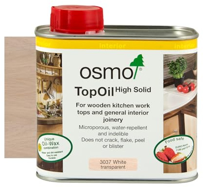 Osmo White Satin Top Oil - 500ml