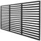 UISEBRT Gusseisen Grillrost 54 x 34cm - Rechteck Gussrost Emailliert Grillgitter Grill, für Gasgrill, Holzkohlegrill und mehr (54 x 34cm)
