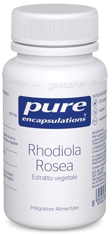 Pure Encapsulations - Rhodiola Rosea – Integratore con Estratto Standardizzato di Rodiola – 30 Capsule
