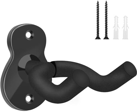 TTCR-II Yumzeco Ukulele Supporto Da Parete Per Chitarra Gancio Per Chitarra Staffa Poggia Muro Ganci Supporto Per Basso Elettrico Elettrico Mandolini Appendini Da Parete Piedi