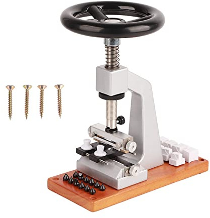 Apri Cassa Dell'orologio, Strumento per Orologio 5700 Strumento per Rimuovere il Fondello Dell'orologio con Base in Metallo per la Realizzazione e la Riparazione di Orologi