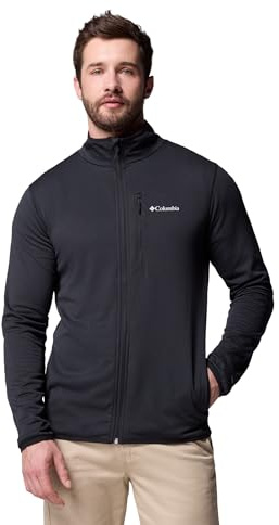 Columbia Essential Hike Grid Fleece Full Zip, Veste Polaire Entièrement Zippée pour Homme