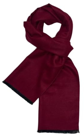 WESTEND CHOICE Winter Scarf for Men & Women Soft Winter Neckwear Men’s Scarf Classic Plain Winter Warm Scarves 180x30 cm