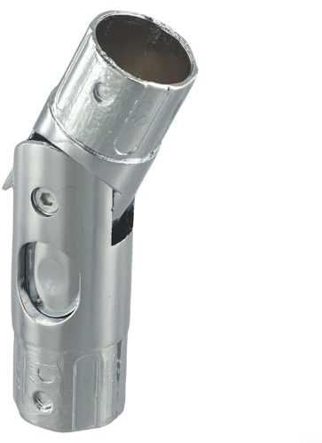 Eawfgtuw Accessoire rotatif pour parasol d'extérieur pour poteaux de 32 mm et 38 mm, pièce de rechange imperméable en aluminium compatible avec les parasols de jardin (32 mm)