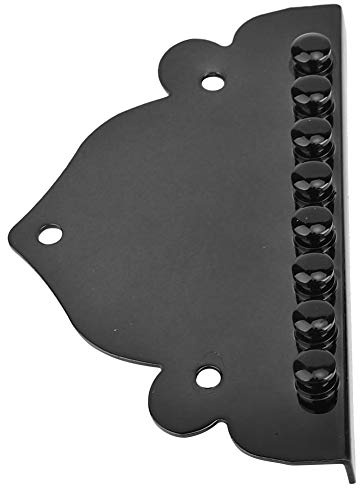 aqxreight Mandolin Bakstycke Svart Essential 8-strängad Tillbehör Premium Materialersättning för Musikinstrument