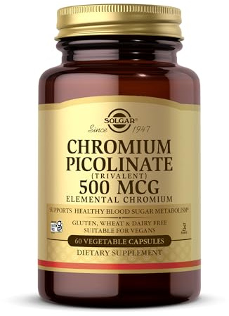 Solgar Chromium Picolinate 500mcg 60 VegCap