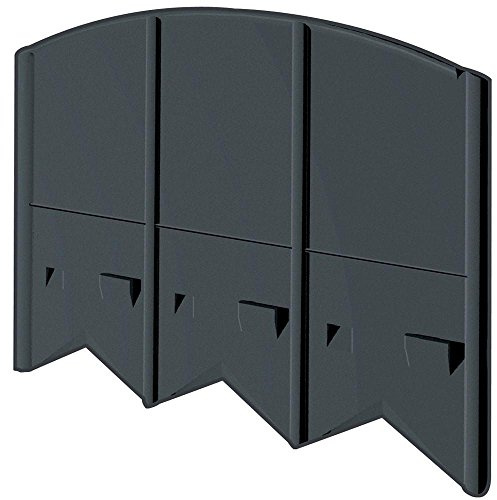 60' Choppers Heavy-Duty Hammer-in Edging - Corner and T Connectors Included - Black