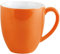 KAHLA Pronto Colore Kaffeebecher 0,53 l XL sunset orange|orange große Kaffeetasse aus Porzellan