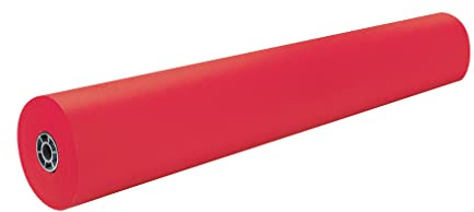 Rainbow Colored Kraft Duo-Finish Paper, Flame, 36 x 1,000', 1 Roll