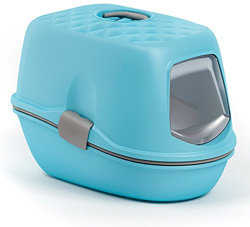 Stefanplast Furba Top Chic 97898 - Toilette chiusa per gatti con setaccio autopulente