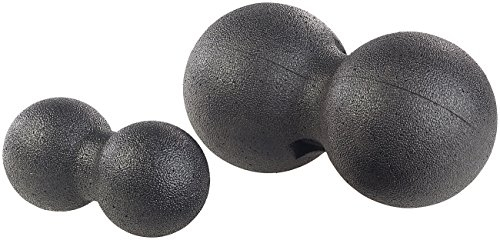 newgen medicals Massagekugel: 2er-Set Duobälle & Faszientrainer zur Selbstmassage für Rücken & Co. (Massagekugel Rücken, Massagekugeln, Fuss Massager)
