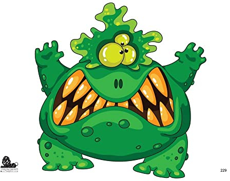 10x Stronghold Fantasyauflage - Monster III - 42 x 59 cm - wasserabweisend/reißfest Scheibenauflage für Pfeil und Bogen