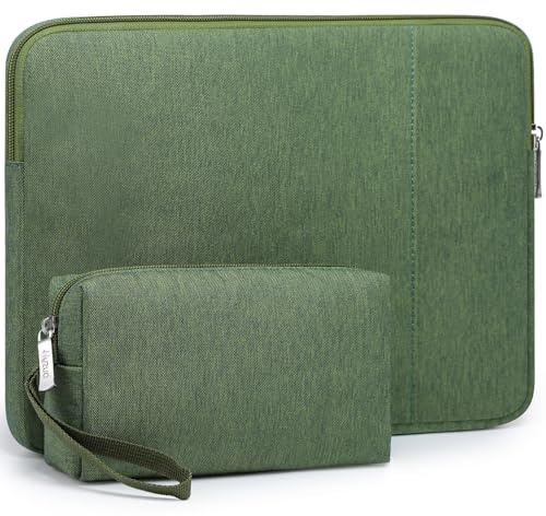 HYZUO 17-17,3 Pollici Set Custodie PC Portatili, Verde Erba