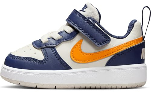 Nike Jungen Court Borough Low Recraft Zapato para bebés y niños pequeños, Lt Orewood Brn Orange Peel Midnight Navy, 22 EU
