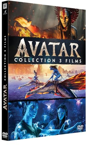 Avatar - Collection 3 films : Avatar + Avatar : La Voie de l'eau + Avatar : De Feu et de cendres