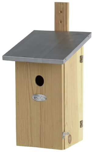 Esschert Design Caja Nido de observación para pájaros