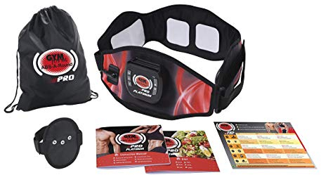 Gymform Abs-a-Round Pro Platinum Bauchmuskel EMS-Gürtel, Gr. S/M