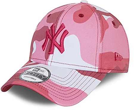 New Era New York Yankees MLB Cap 9Forty Basecap verstellbar Kappe Baseball Camouflage Sommer pink - One-Size