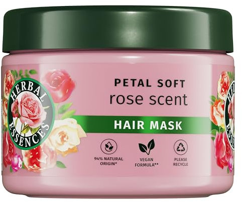 Herbal Essences Suavidad Mascarilla Aroma A Rosas 300ml. Hidrata El Pelo Seco