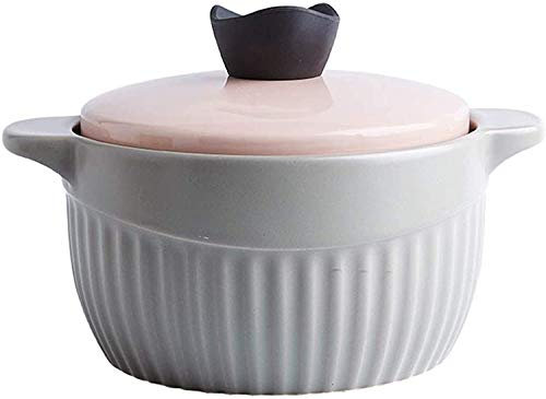 Terrakotta Kochtopf Suppenauflauf Auflauf (Size : 2.5L)