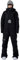 HOUZONIY Einteiler Skioverall Damen Schneeanzug Skioverall Skifahren Skianzüge Overall Jumpsuit Frauen Snowboard Skisuit Outdoor Sport(Schwarz L)