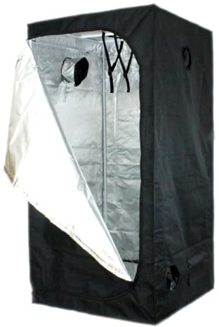 Tienda de cultivo 90 x 90 x 180 cm, caja para el cultivo de plantas, tienda de cultivo
