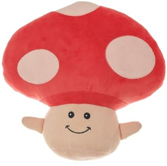 Aroma Home Snuggable Hottie with Microwavable Pouch, Cosy Plush Mushroom, Lavender Scented for Soothing Relaxation, Warmth and Comfort