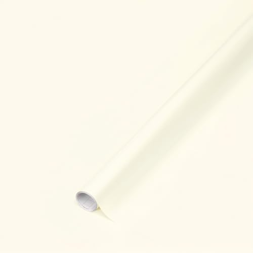 d-c-fix Vinyl wrap seidenmatt Off-White 90 cm x 2,1 m - Sticky Back Plastic roll for Furniture, Kitchen & cupboards - Contact Paper Sticker self Adhesive Film