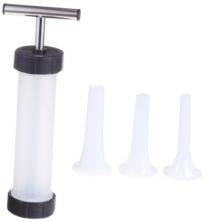 SOIMISS Herramienta Manual Para Embutir Salchichas Con Tubo Relleno Seguro y Sanitario Para Hacer Chorizos Caseros Máquina De Llenado Manual Resistente y Práctica Para Embutidos Casa
