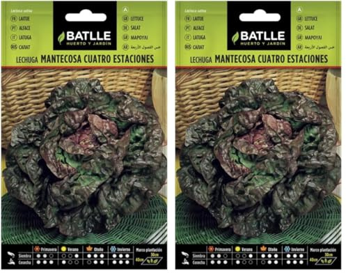 Semillas Batlle Lechuga Marv. 4 ESTACIONES (Paquete de 2)