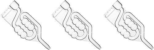 3er SET GÄRRÖHRCHEN GÄRROHR aus KUNSTSTOFF 10 mm GÄRAUFSATZ für STOPFEN NEU RFP6