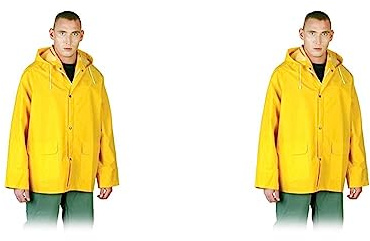 Reis Kpdyxl Protective Rainproof Jacket, Yellow, X-Large Size