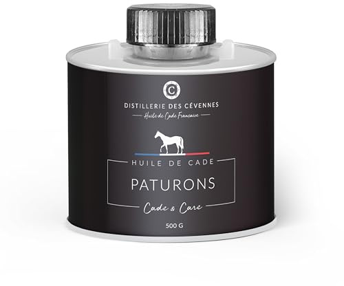 Distillerie des Cévennes - Huile de Cade pour Chevaux - Soin des Paturons - 500g - La Seule Huile 100% Fabriquée et Distillée en France