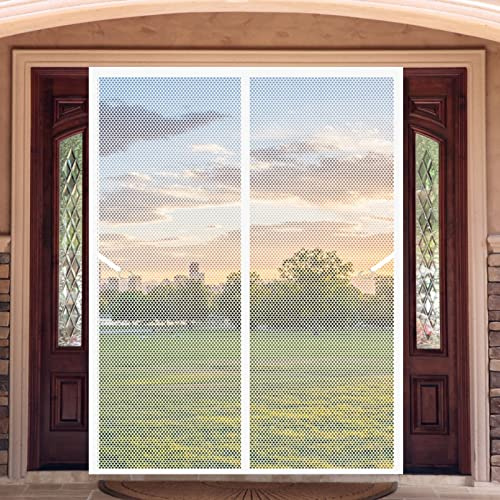 Zanzariera Magnetica Per Finestra 95 x 275 cm Zanzariera Anti Zanzare Insetti Nessuna Perforazione Magnetica Tenda Anti Zanzare Zanzariera Porta Finestra, Bianco