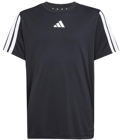 adidas Boy's Train Essentials 3-Stripes T-Shirt (Pack of 1)