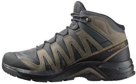 Salomon Mens X-adventure Recon Mid Gore Tex Hiking shoe, Asphalt Phantom Castlerock, For Comfort, Perfect For Hiking Boots & Trail Running For Outdoors Adventures 13.5