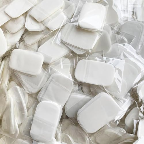 ZhangyiHot Pack of 100 Pcs white Soap Paper Sheets Portable Disposables Travel Bath Slices Paper Soap Flakes for Travel Outdoor Sheets Sports and Outdoors