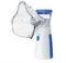 SQUADO Nebulizzatore Portatile Silenzioso, Inalatore con Maschere per Adulti e Bambini, USB Ricaricabile, <30dB