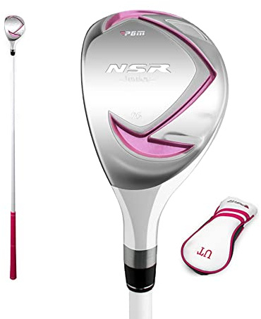 Vänsterhänt #1 W/hybrid golfklubb trä järn grafit skaft LH Fairway Woods golfförare med huvudbonad för barn golfare